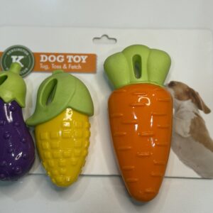 Veggies (Squeaky Toy-Fetching)